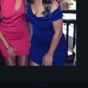 Karlie Off-Shoulder Mini Dress EUC SZ M